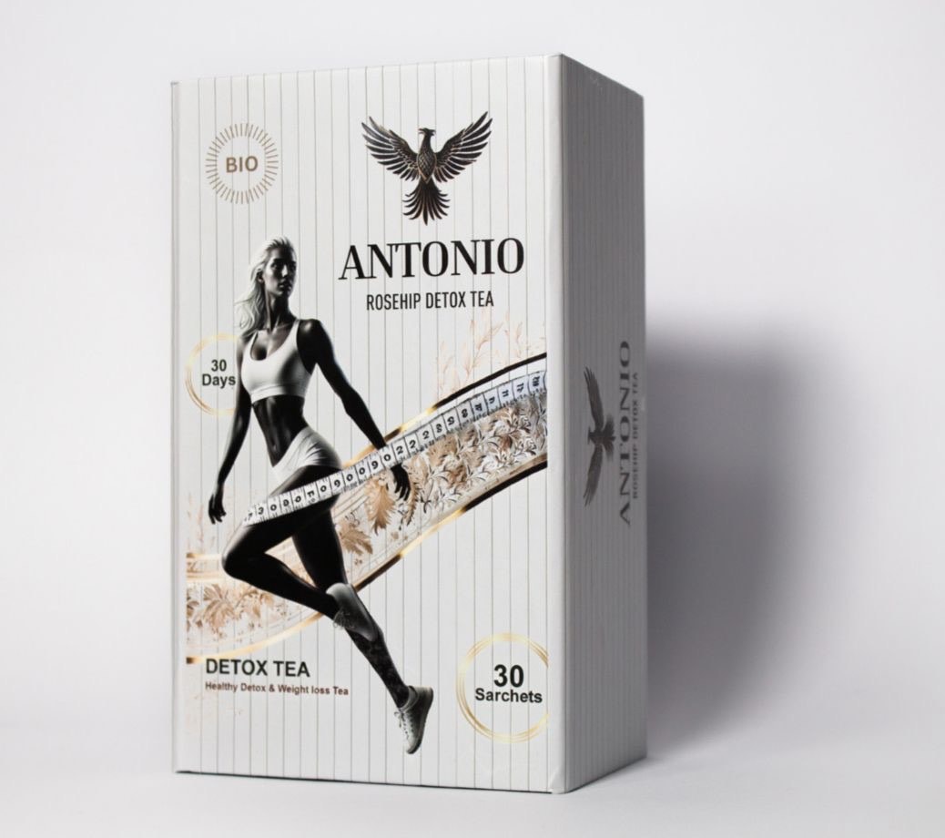 Antonio Rosehip Detox Tea – 30 Tage Kräuter-Detox-Tee