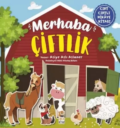 Merhaba Çiftlik – Türkisches Klettbuch über das Leben auf dem Bauernhof (2–4 Jahre) | Sincap Kitap