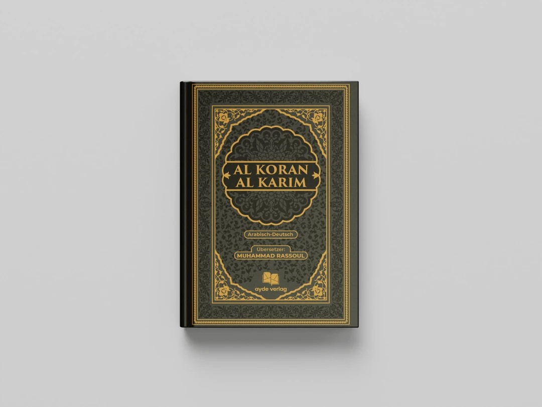 Bundle: Koran (Deutsch–Arabisch, Leder Schwarz-Gold) + Der große Ilmihal – Ayde Verlag