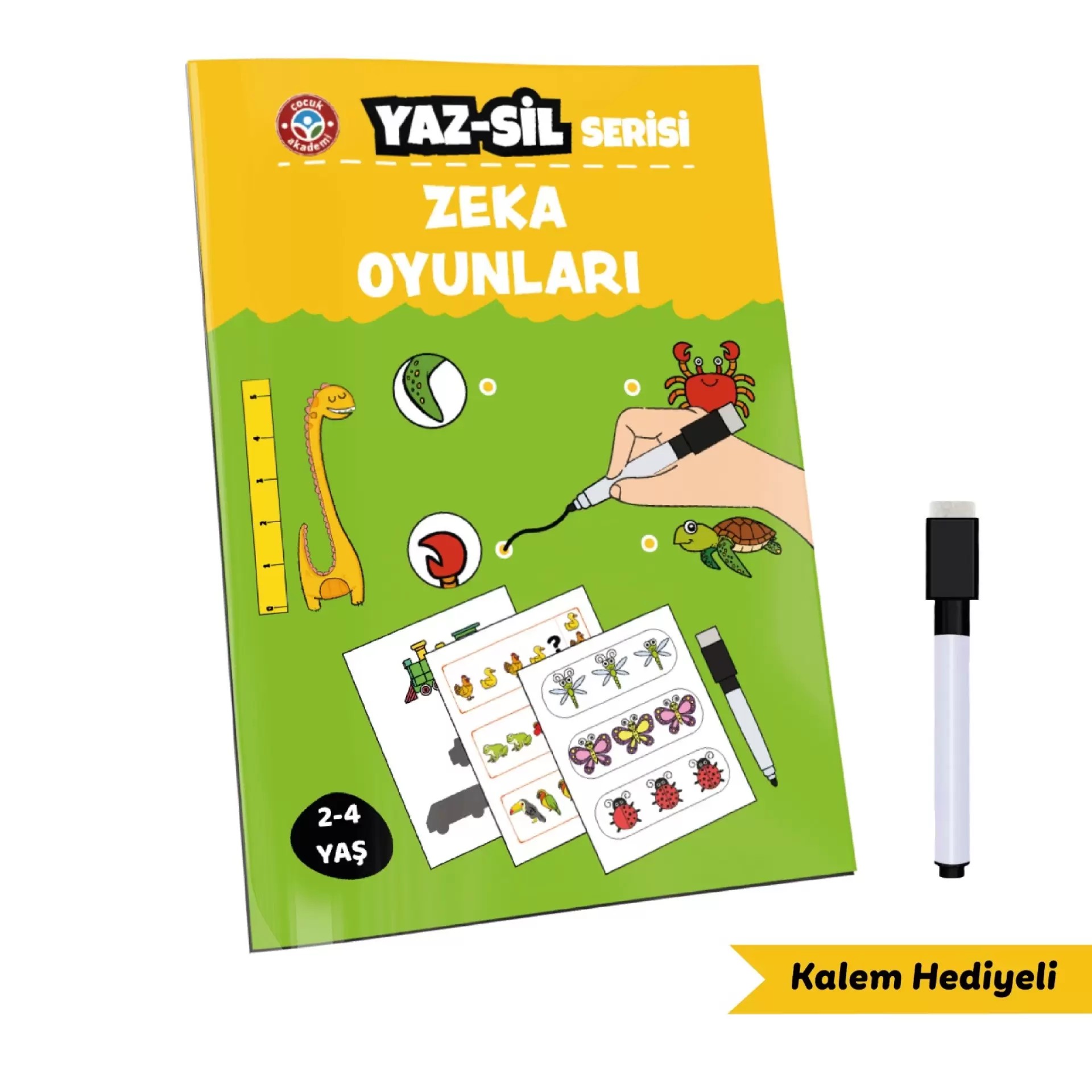 Çocuk Akademi Yaz-Sil Serisi – Zeka Oyunları