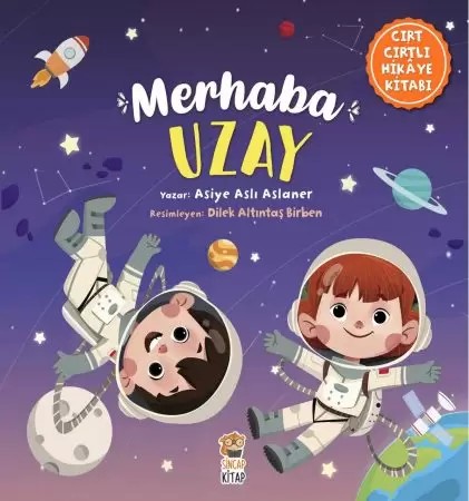 Merhaba Uzay – Türkisches Klettbuch über das Weltall (2–4 Jahre) | Sincap Kitap