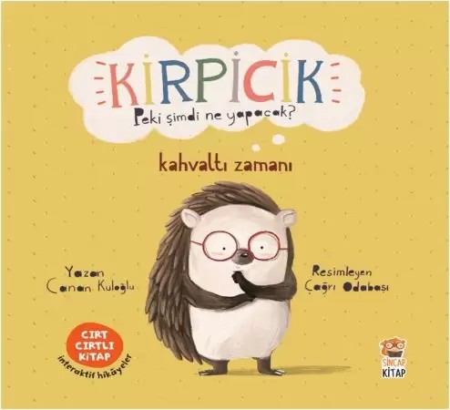Kirpicik Kahvaltı Zamanı – Türkisches Klettbuch für Kinder (2–4 Jahre) | Sincap Kitap