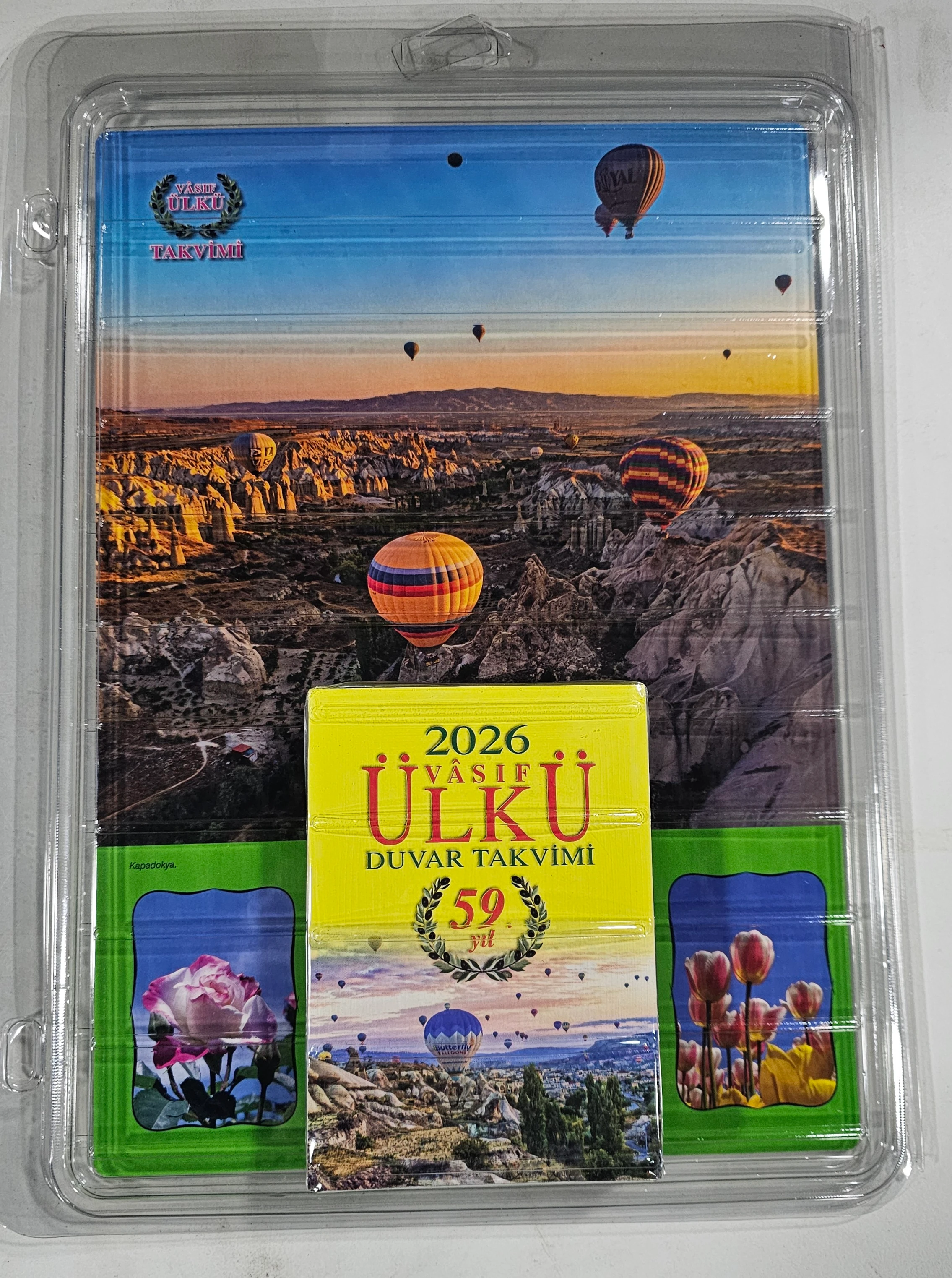 2026 Ülkü duvar takvimi