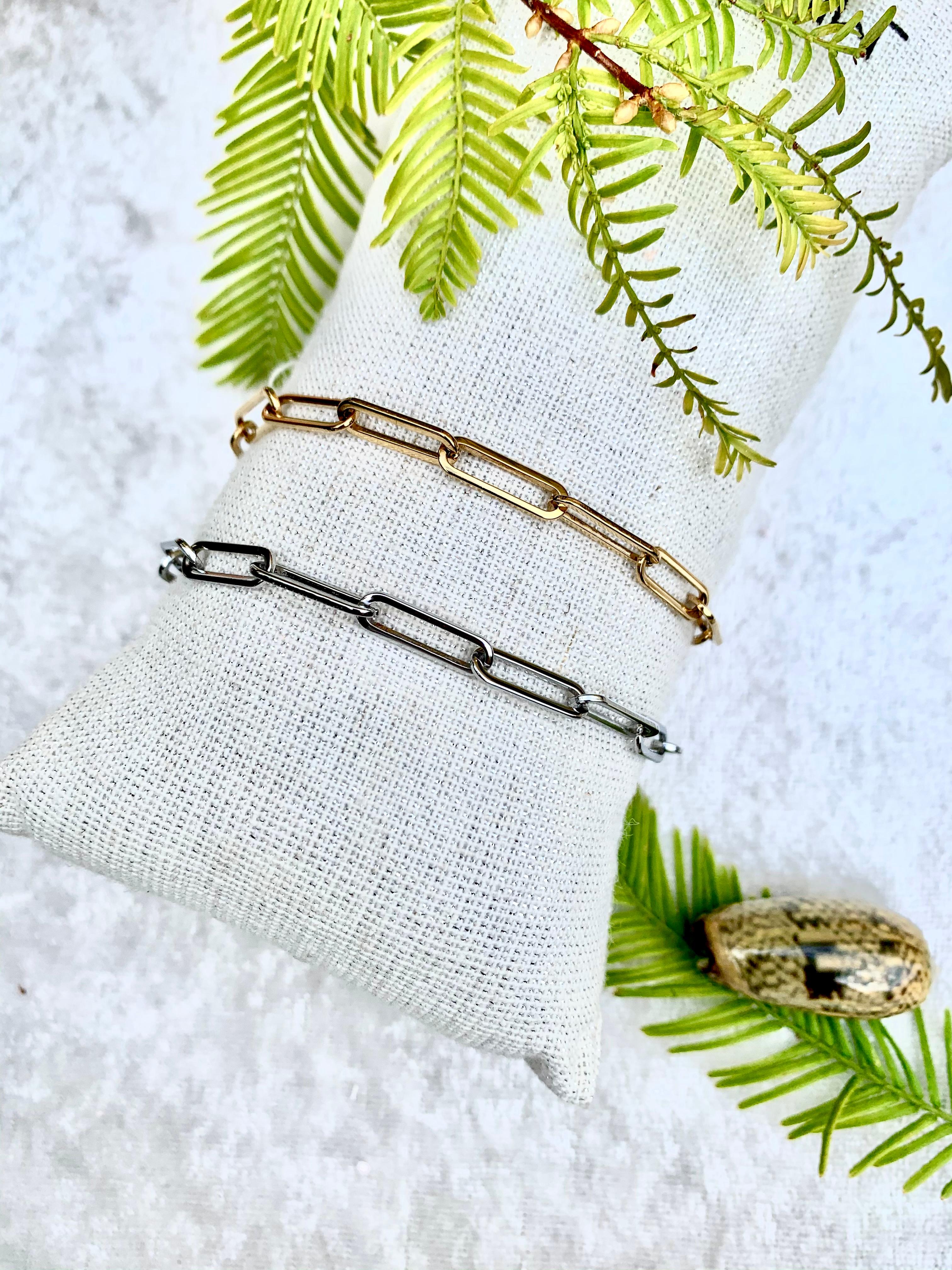 Armband "Endless" filigranes Statement Armkettchen mit variablem Karabiner-Verschluss
