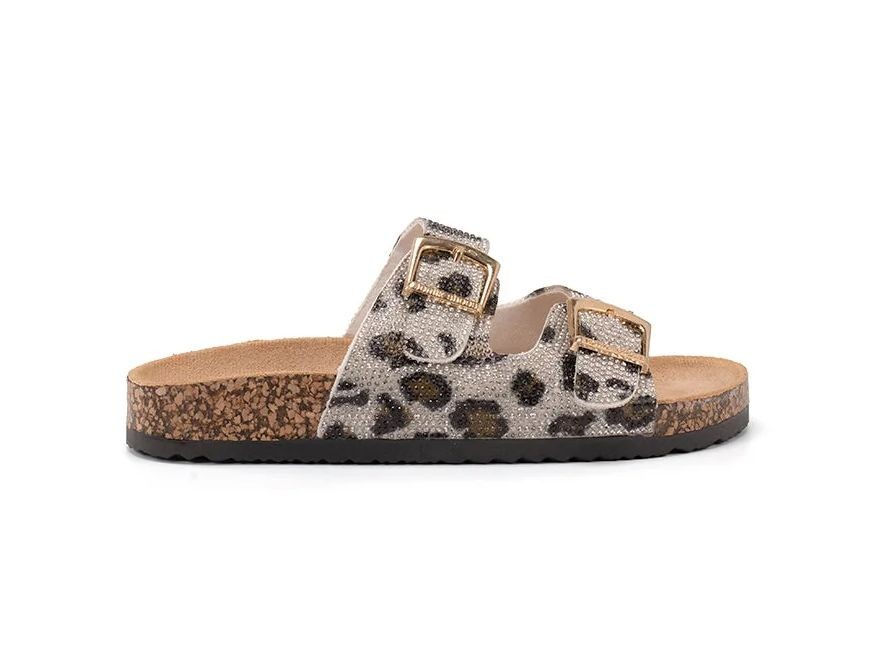 Sandale Korksohle White Leo Alltagssandale Sandale Gartenschuh Hausschuh