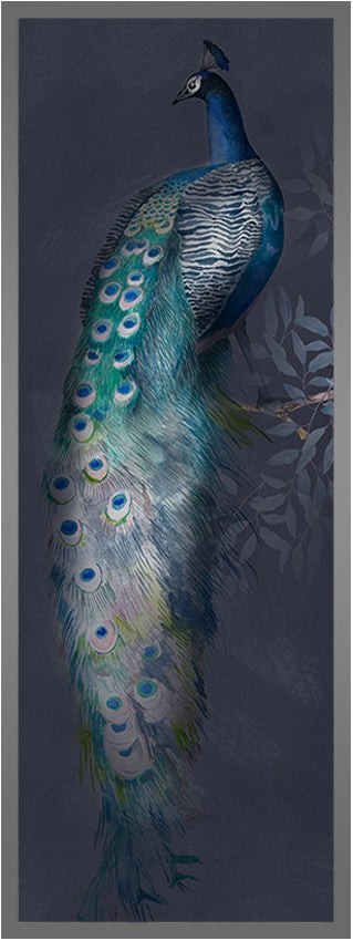 Wandbild klein aber fein "Pfau"