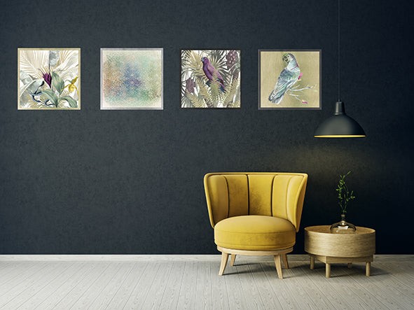Wandbild klein aber fein "Points"