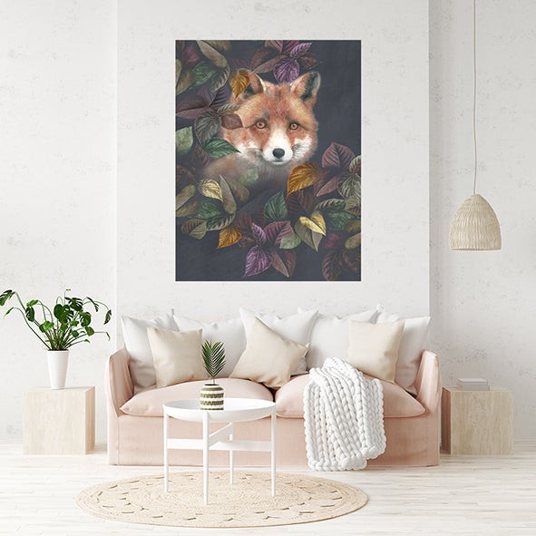 Alu-Dibond Wandbild "Fuchs"