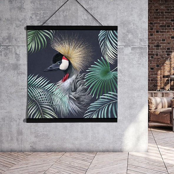 Wandbild "Nigeria" mit Posterleiste