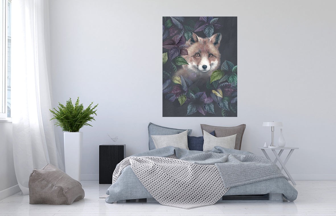 Alu-Dibond Wandbild "Fuchs"