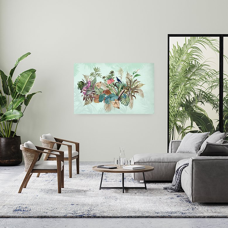 Alu-Dibond Wandbild "Lagoon"