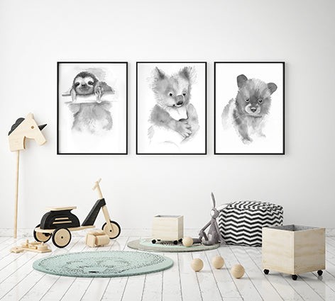 Fineart-Papier Digitaldruck "Fauli"