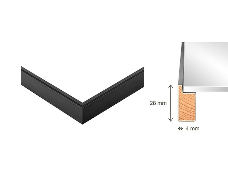 Alu-Dibond Wandbild "Carré"
