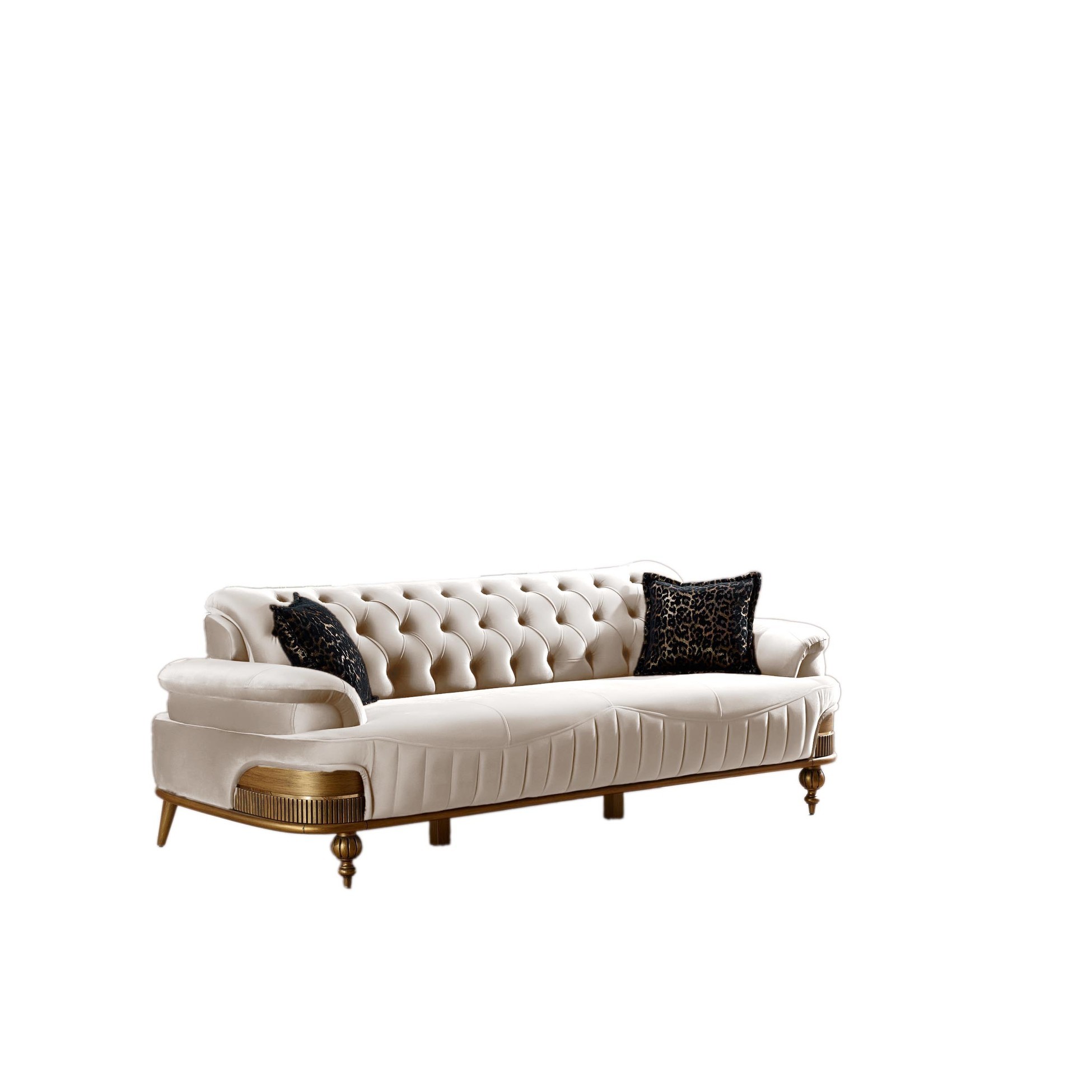 Couchgarnitur Polstergarnitur BEST 3 Sitzer mit Bettfunktion