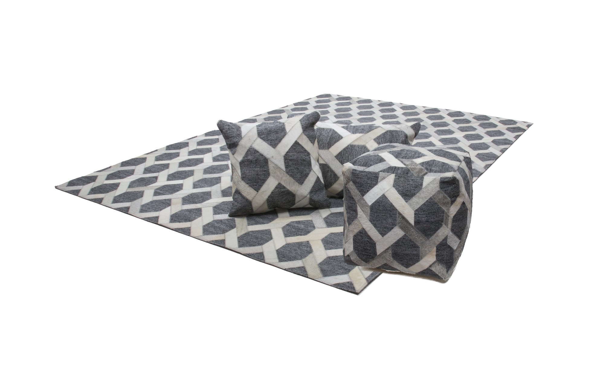 Chimera Pouf 125 Grau 45cm x 45cm
