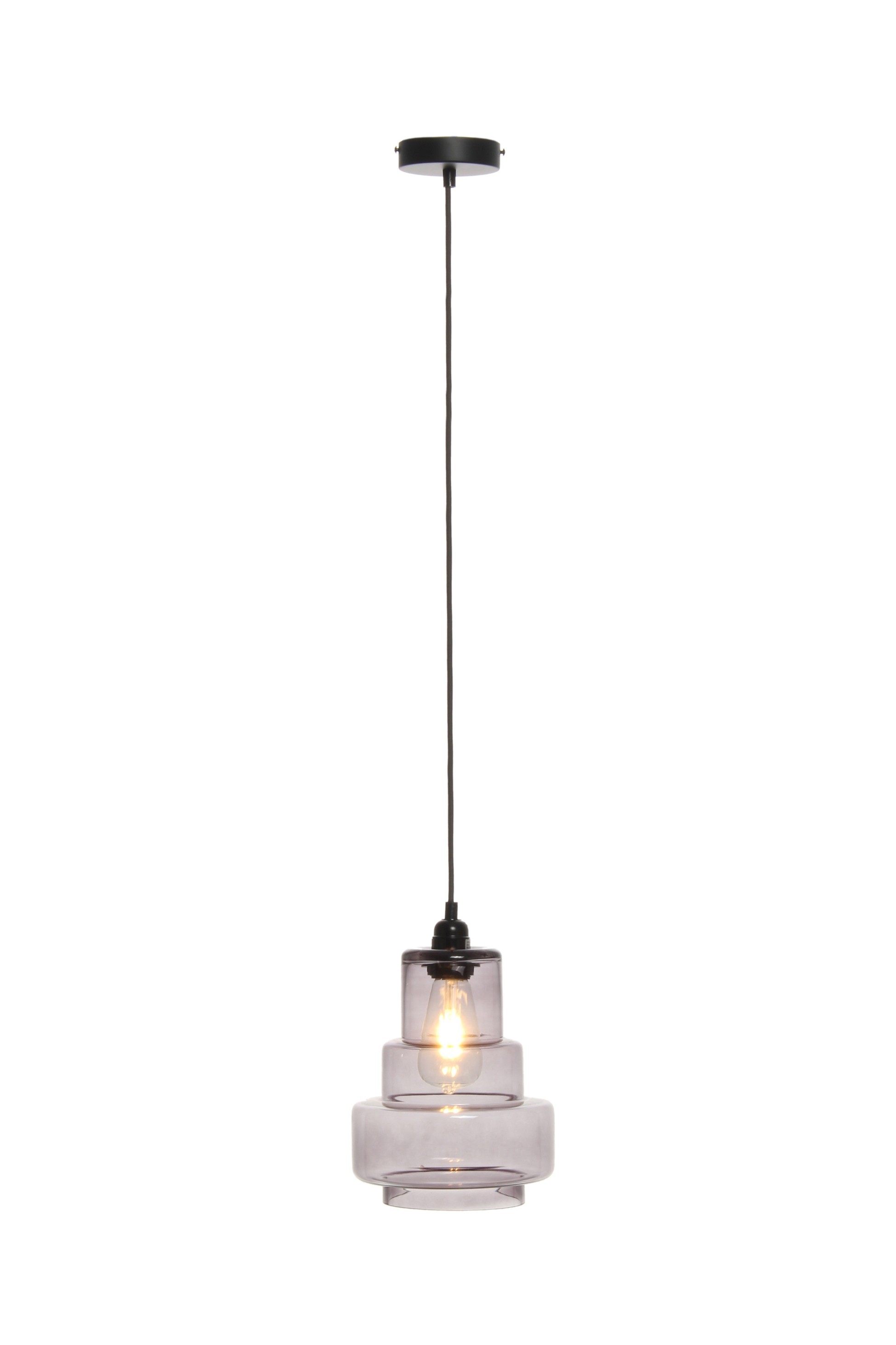 Hängelampe Evy 125 Grau