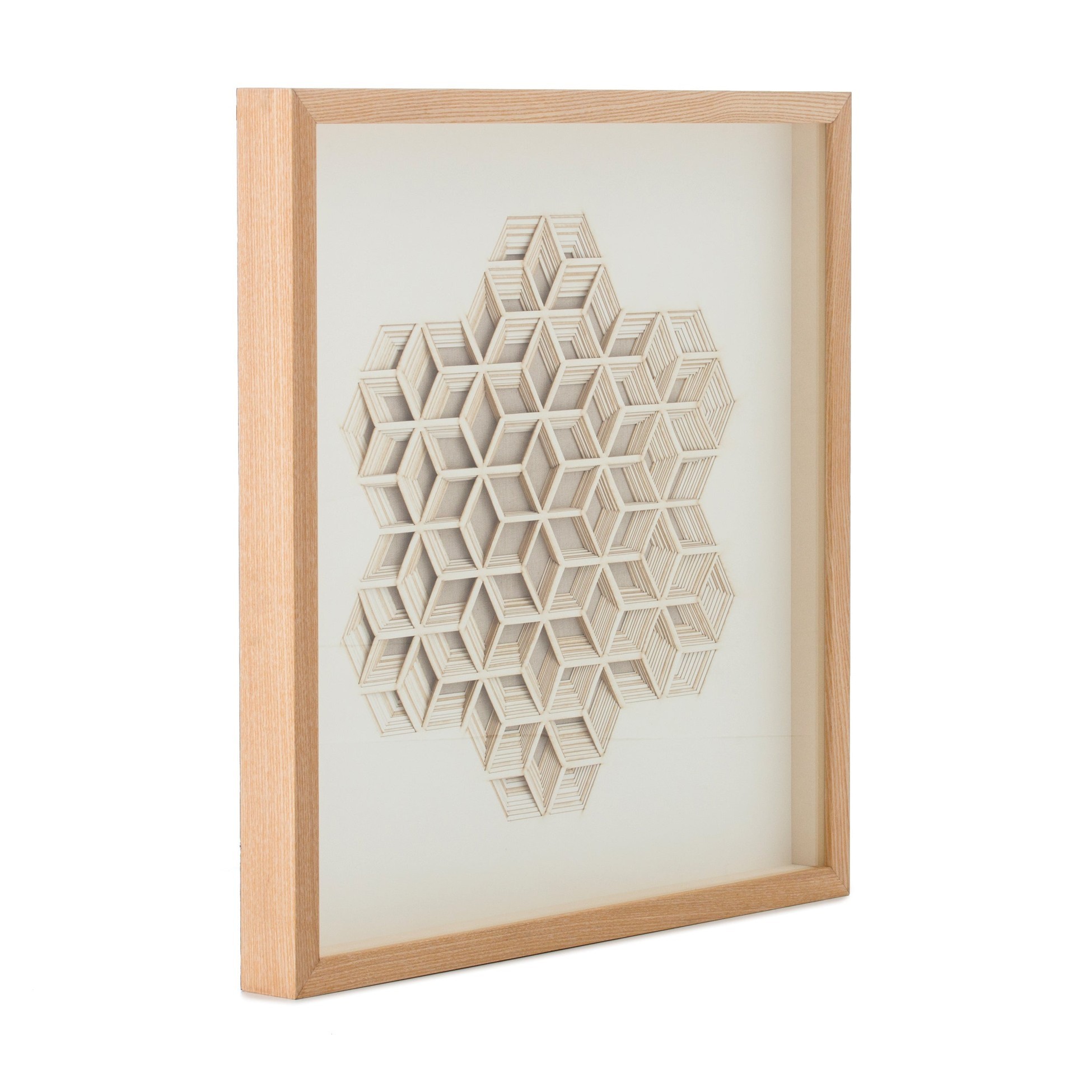 Bilder Papierkunst Cell Structure 60cm x 60cm