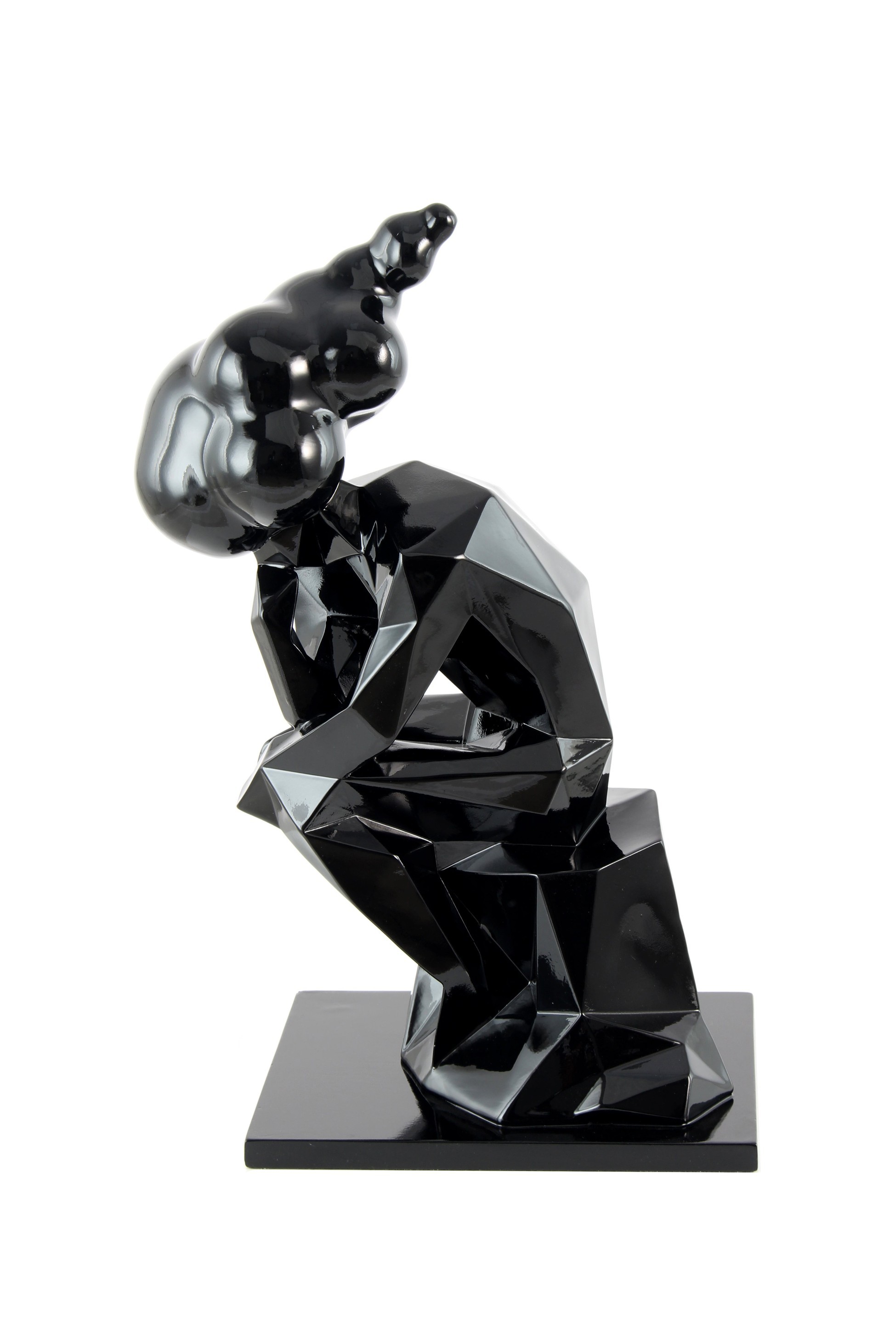 Skulptur Kenya 110 Schwarz image
