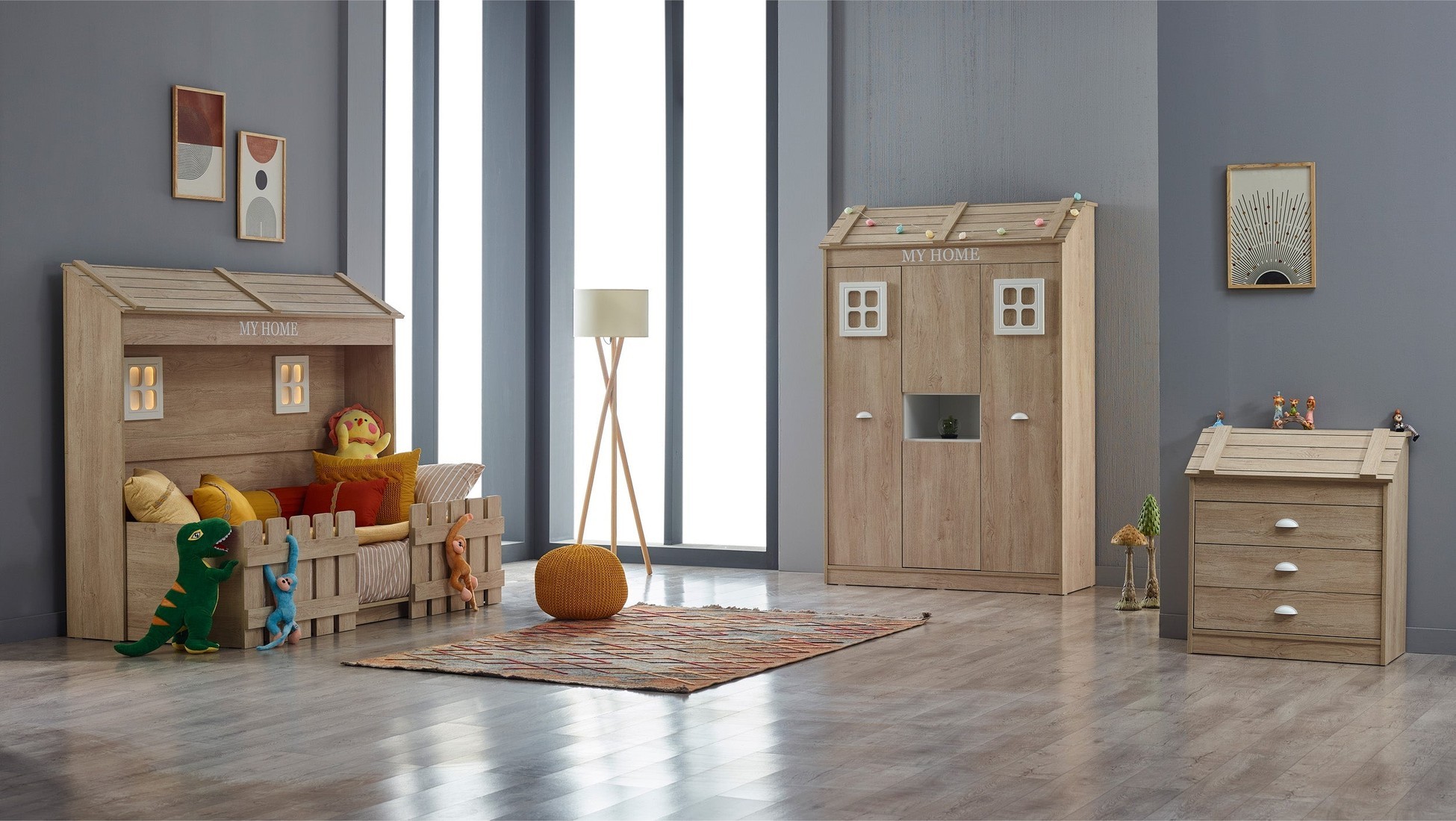 Kinderzimmer My Home 3-tlg Spar-Set