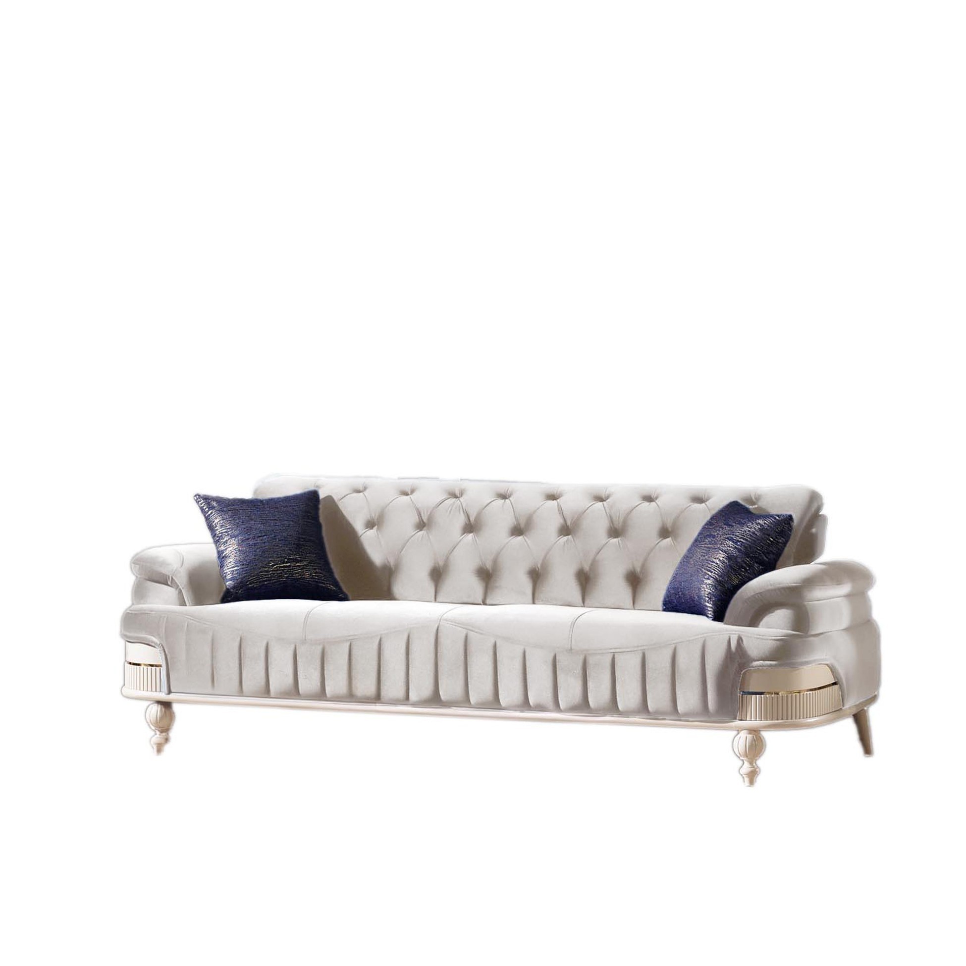 Couchgarnitur Polstergarnitur BEST 3 Sitzer mit Bettfunktion image