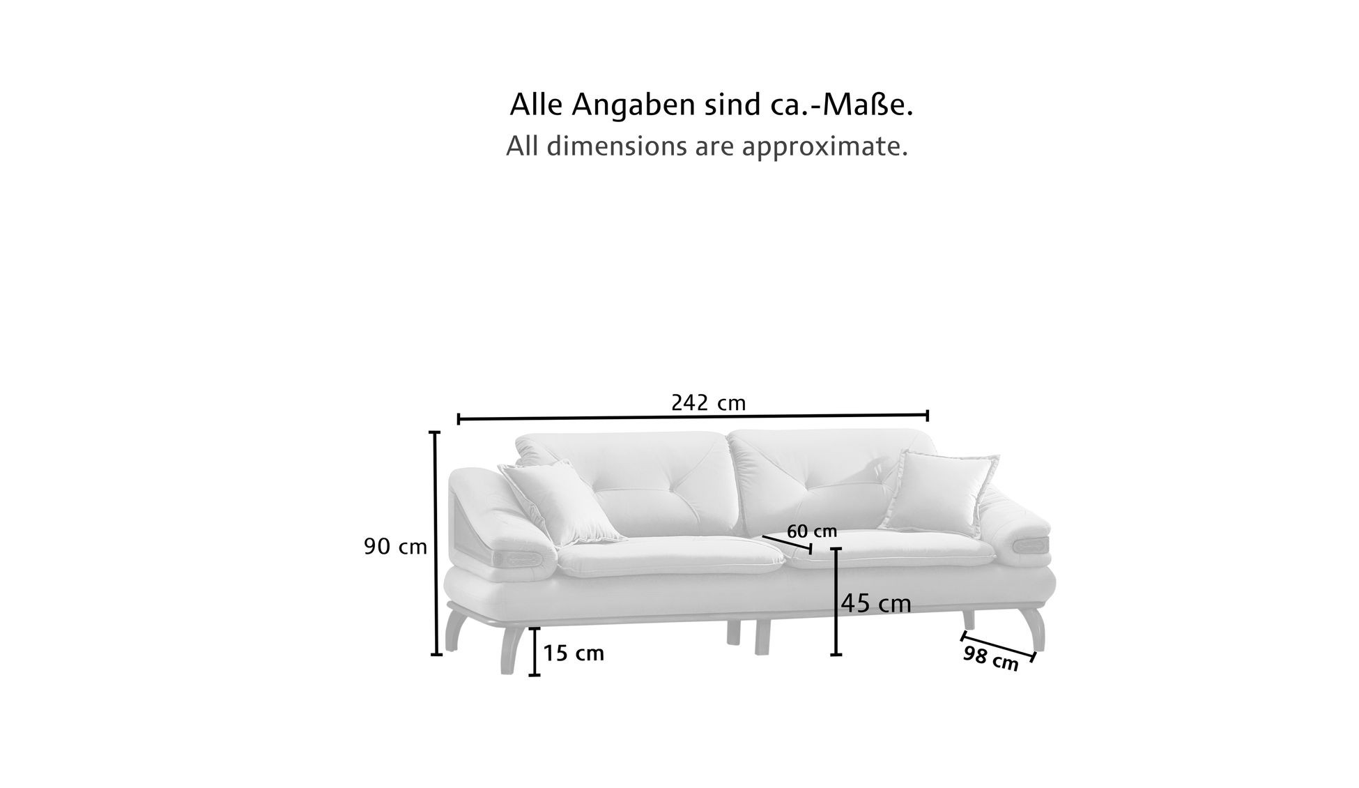 LUCAS Couchgarnitur