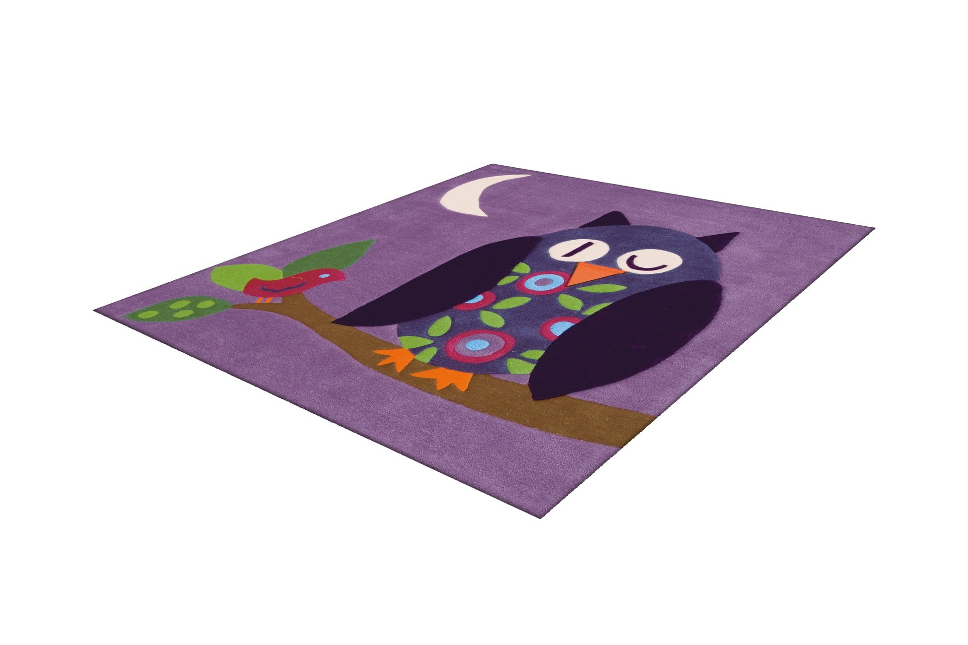 Joy 4049 Violett Owl 130cm x 130cm ECKIG main variant image