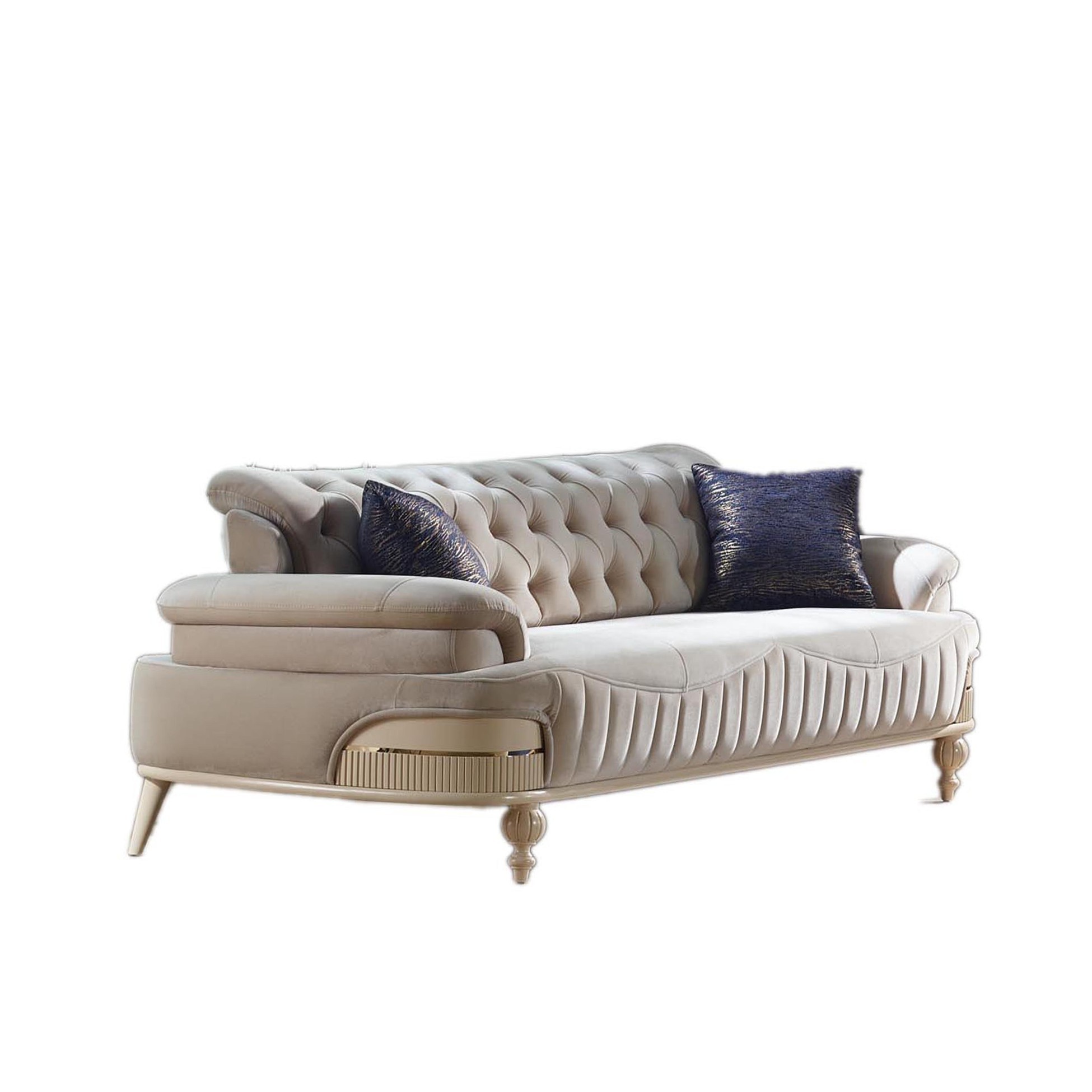 Couchgarnitur Polstergarnitur BEST 3 Sitzer mit Bettfunktion
