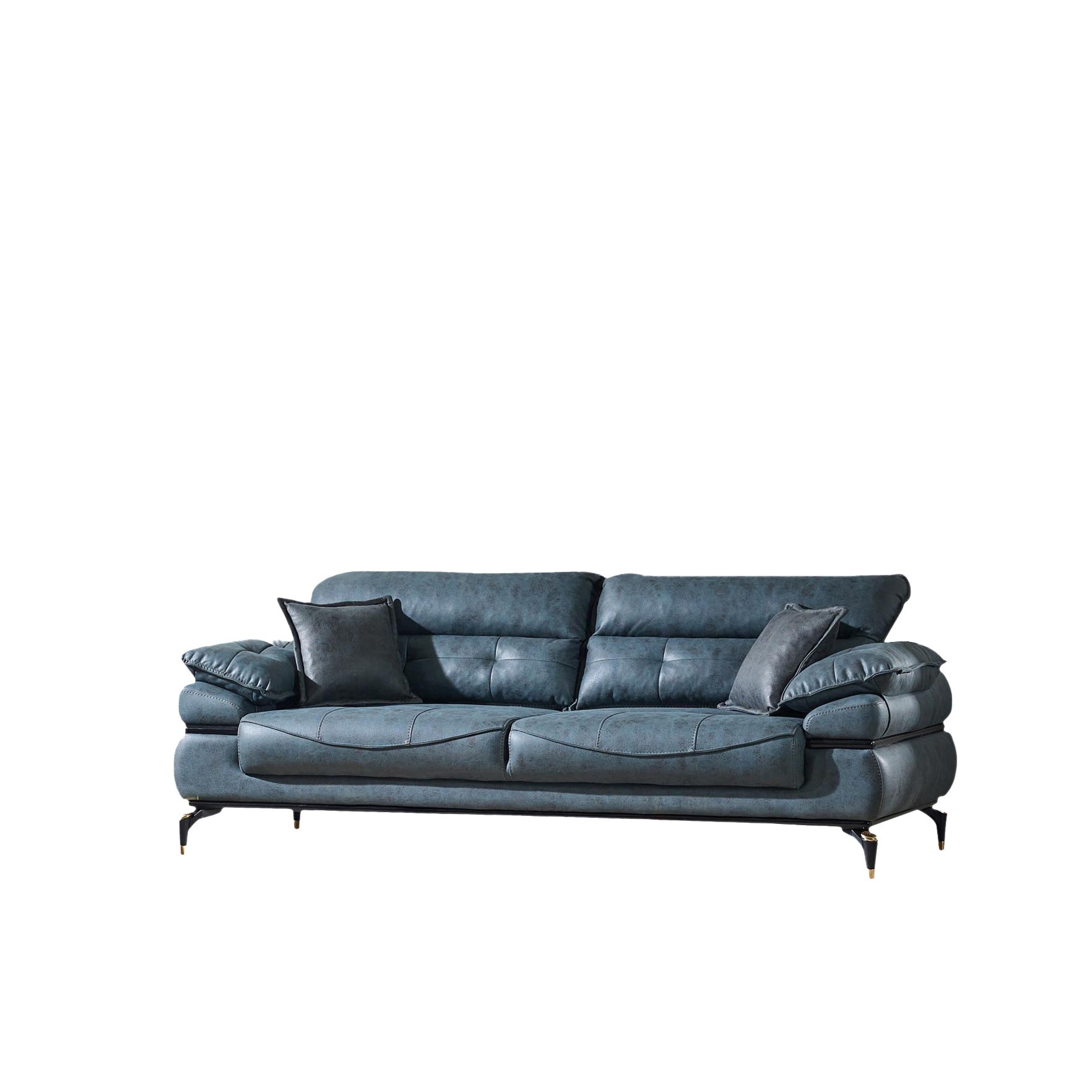 Couchgarnitur Polstergarnitur HAVANA 3 Sitzer mit Bettfunktion