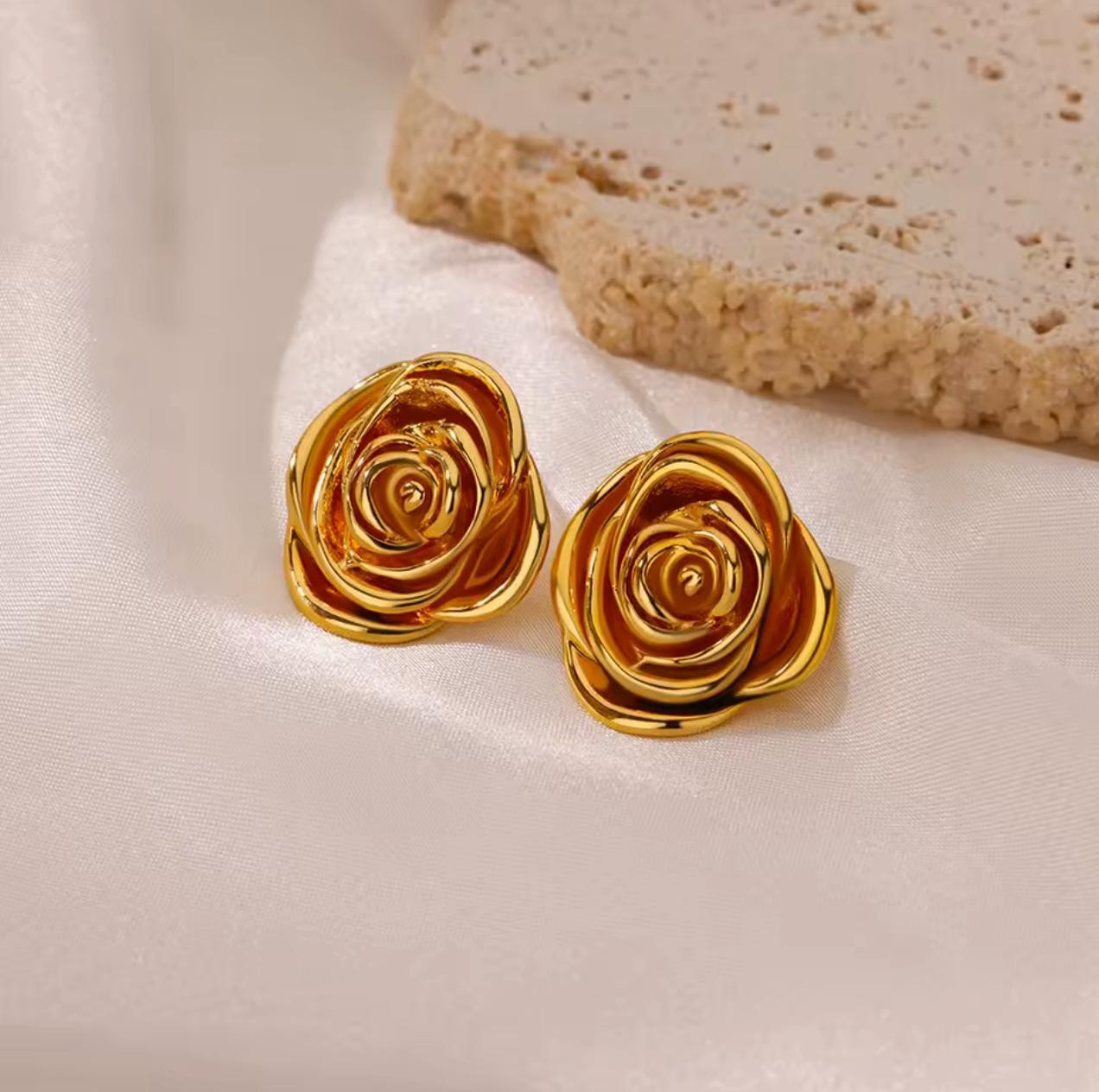 Rosen Ohrringe  
