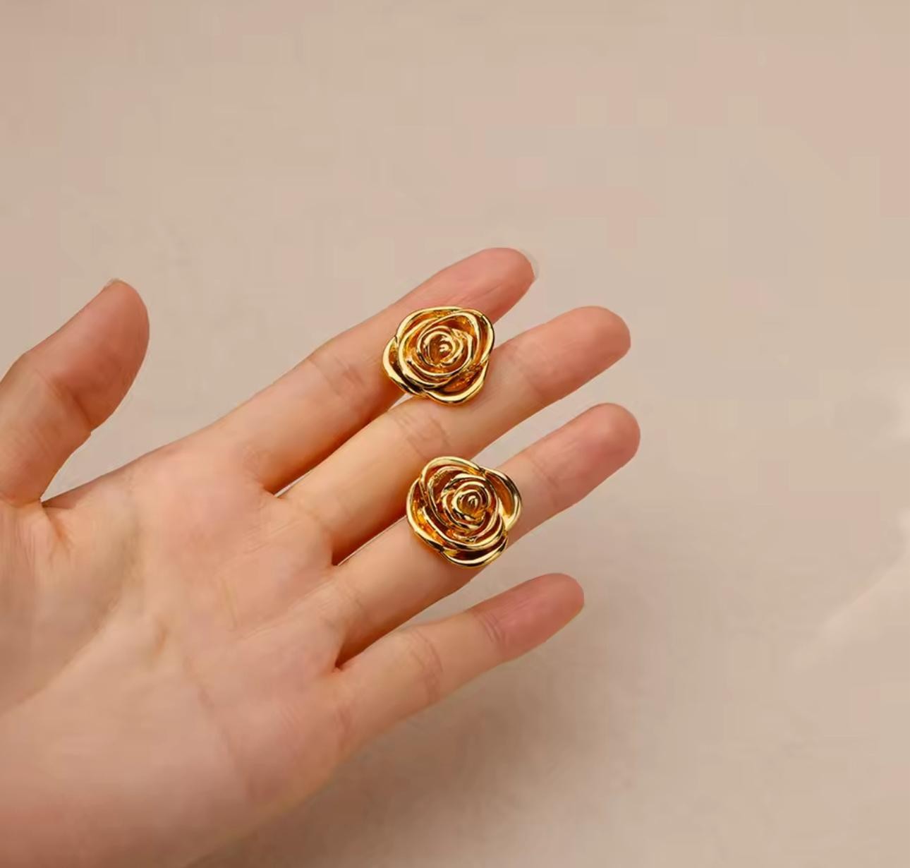 Rosen Ohrringe  