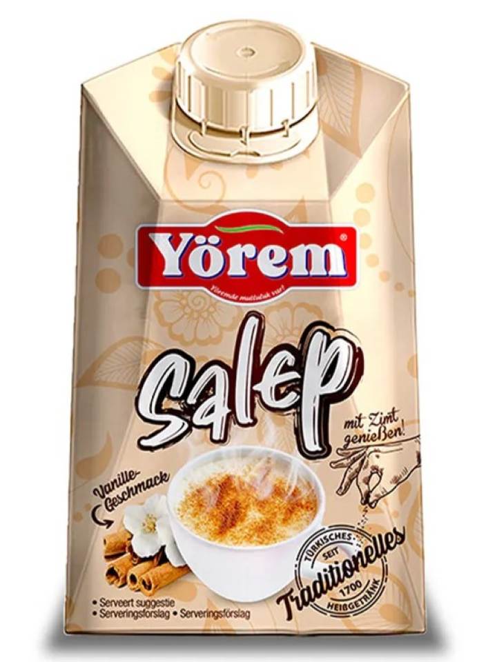 Traditionell Turkisk Salep (Drickfärdig) 500ml _(1 pk/12)