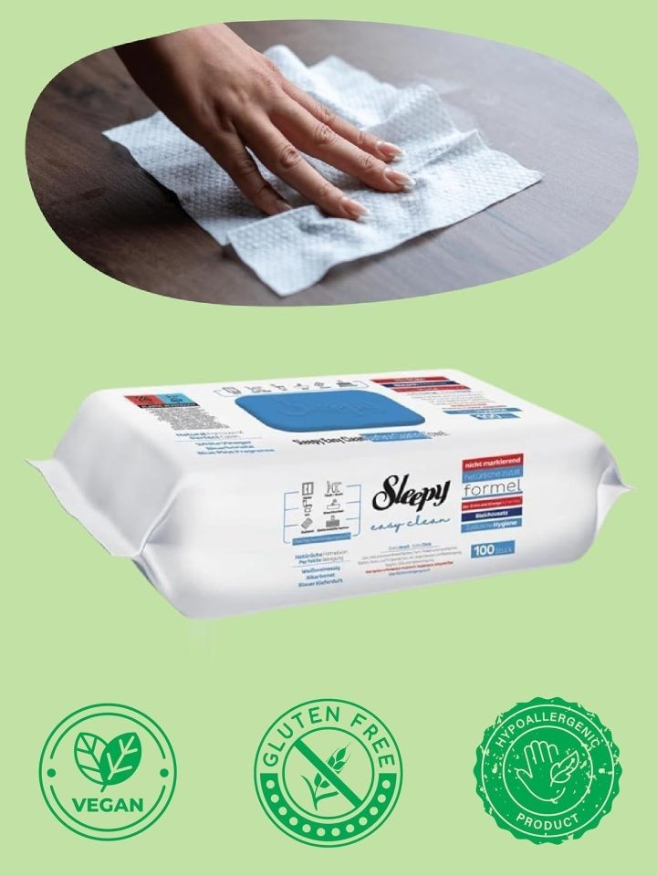 Easy Clean Yt-rengöringsservetter (Blekmedel) 100 st ✖ 6