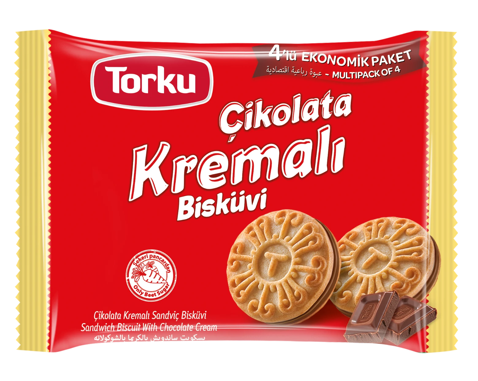 Chokladkrämfyllt Kex (4-EkoPack) _(1 pk/8)