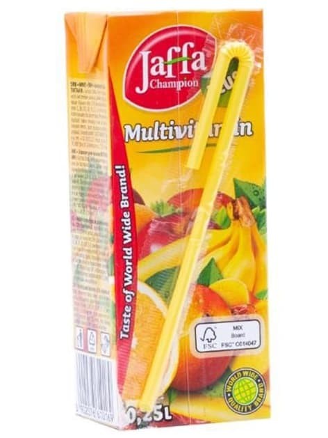 Multivitamin Fruktdryck 250ml ✖ 27