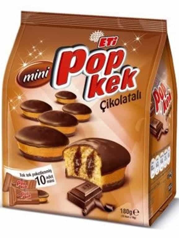 Popkek Mini Chokladkaka 180g ✖ 10
