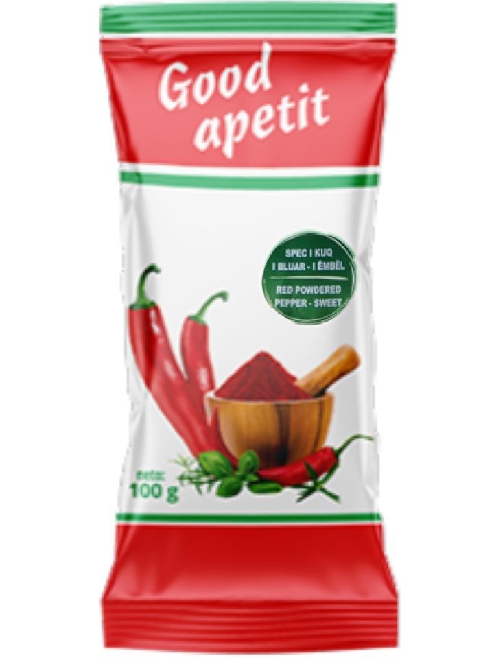 Paprika Pulver Malen Mild (Good Apetit) 100g ✖ 30