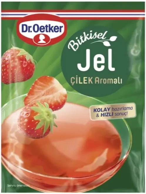 Jordbærsmag urtegele 100g