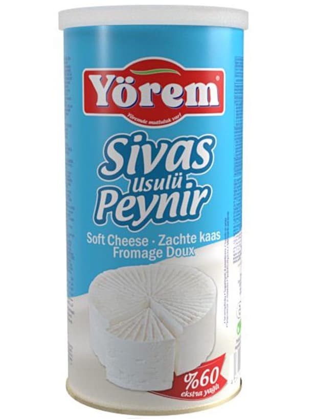 Sivas-stil Extra Fet Vitost (60% Fett) 800g ✖ 6