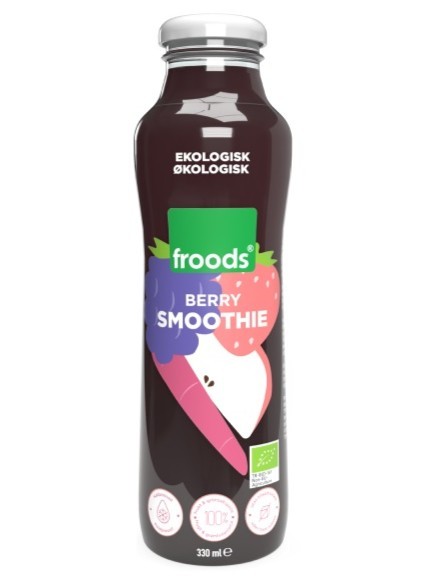 Ekologisk Berry Smoothie 330 ml ✖ 12