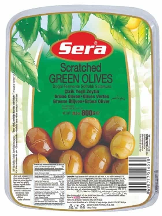 Sträckta Gröna Oliver 800g ✖ 12