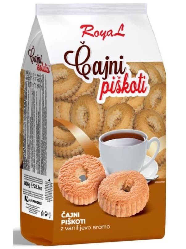 Vaniljsmakande Tekex 800g ✖ 8