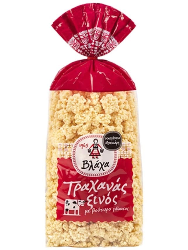 Grekisk Trahanas Sur Frumenty (Vetebaserad Gröt) - "Vlaha" 500g ✖ 12