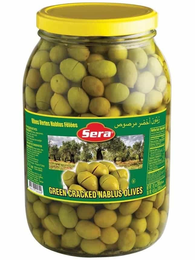 Krossade Gröna Oliver 2kg ✖ 6