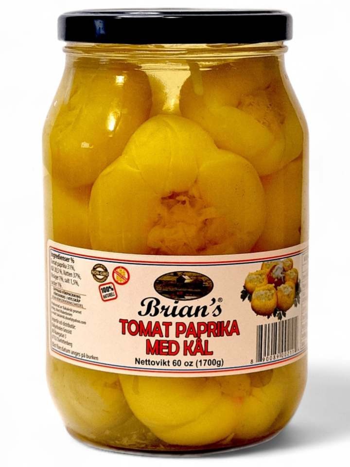 Paprika Tomat Med Vitkål 1,7kg ✖ 6