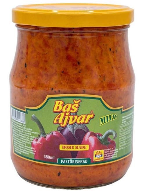 Hemlagad Mild Ajvar 580ml ✖ 12