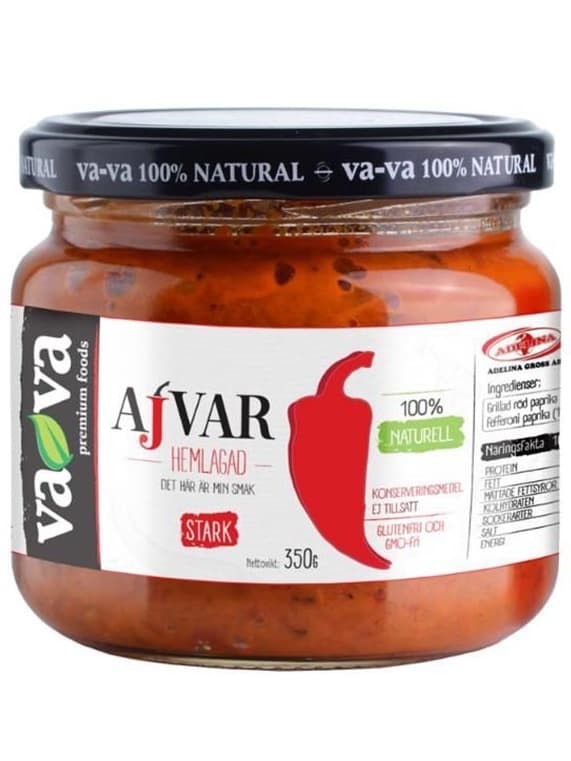Hemlagad Stark Ajvar 350g ✖ 12