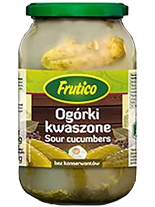Inlagda Syrade Gurkor - Ogorki kwaszone 900ml ✖ 8