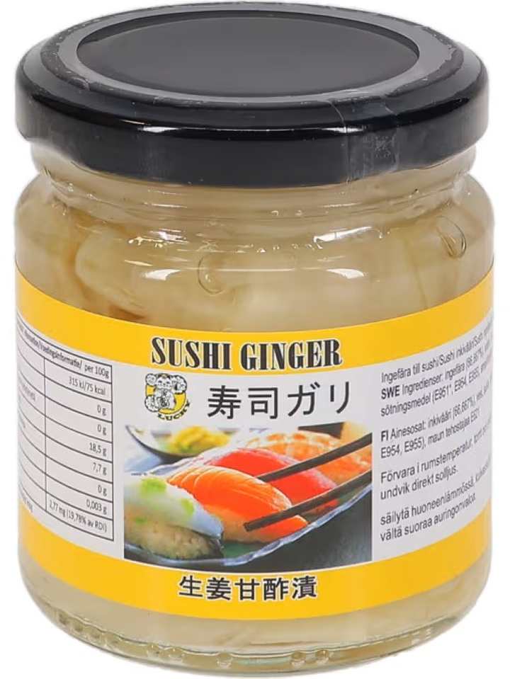 Sushi Ingefära Vit 110g *glas _(1pk/24)