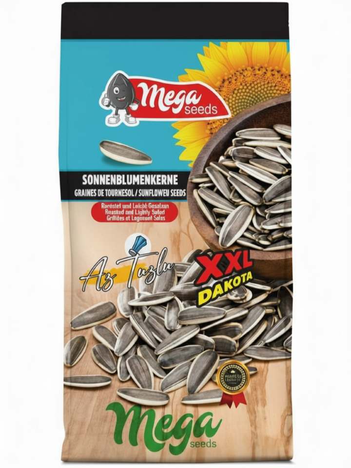 Dakota Solrosfrön - Lätt Saltad Quadro 125g _(1 pk/28)