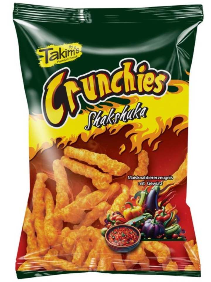 Crunchies Shakshuka Majschips  90g _(1 pk/24)